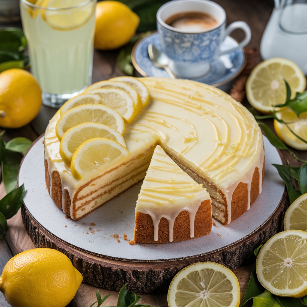 recipe for lemon drizzle cake