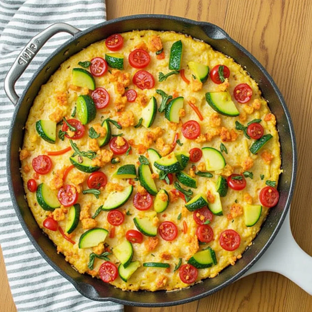 VEGETABLE FRITTATA recipe