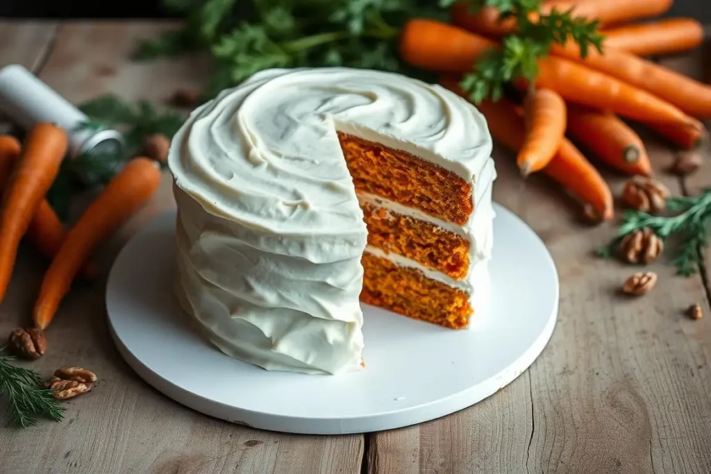 easy carrot cake recipe uk